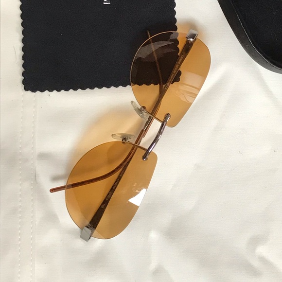 Giorgio Armani rare 1575 sunglasses with cloth - Picture 1 of 5